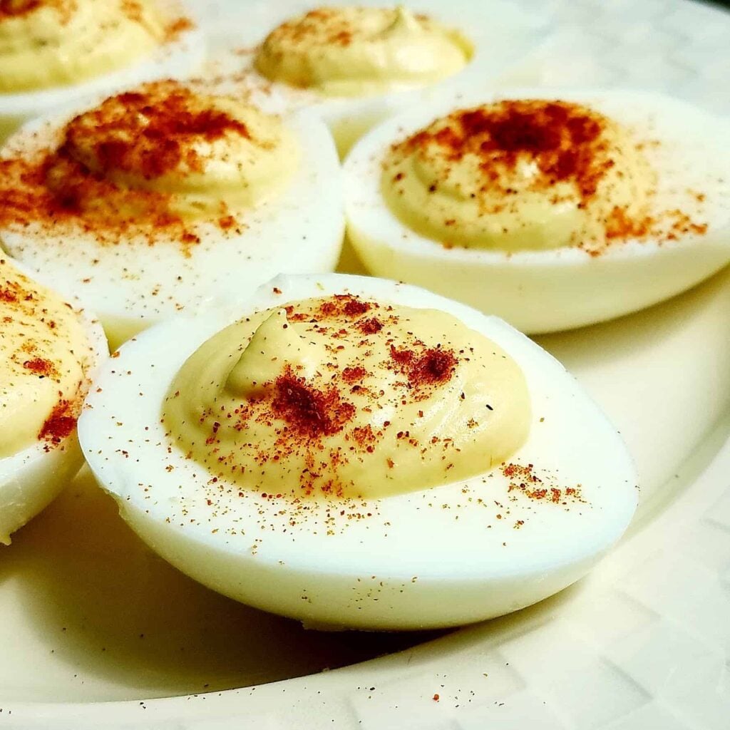 Rich results on Google’s SERP when searching for ‘deviled eggs’