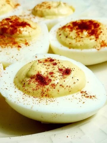 Rich results on Google’s SERP when searching for ‘deviled eggs’