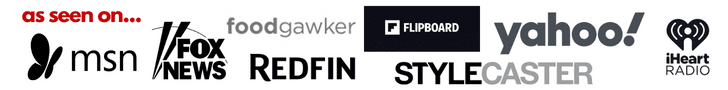 an image collage of logos of sites on which trendgredient has been featured
